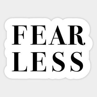 Fearless Sticker